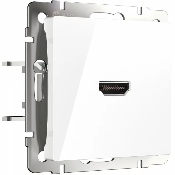Werkel W1186001  Розетка HDMI (белый)