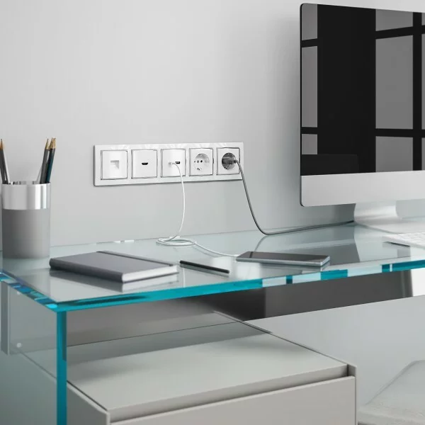 Werkel W1186001  Розетка HDMI (белый)