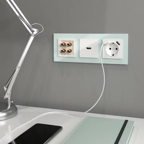 Werkel W1186001  Розетка HDMI (белый)