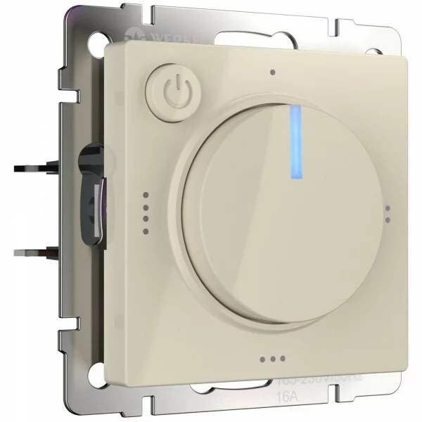 Werkel W1151103  Терморегулятор электромеханический для теплого пола (слоновая кость)