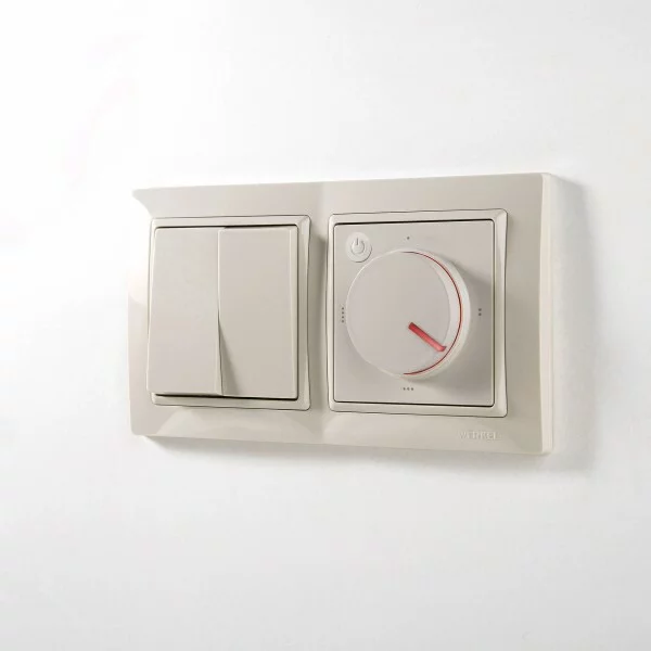 Werkel W1151103  Терморегулятор электромеханический для теплого пола (слоновая кость)