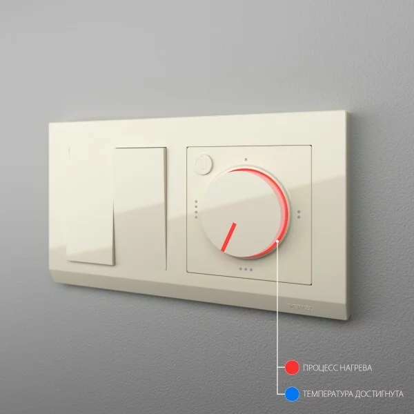 Werkel W1151103  Терморегулятор электромеханический для теплого пола (слоновая кость)