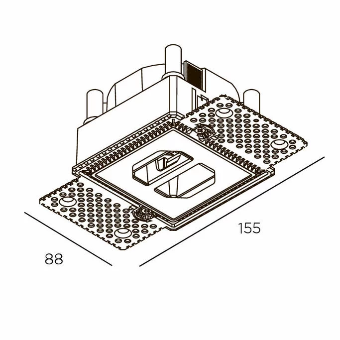 Technolight Монтажный комплект Фрейм Зеро 40002-89