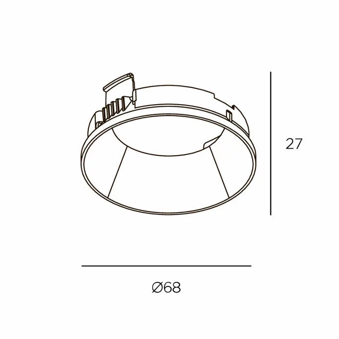 Technolight Рамка Симпл 68 41021-WH