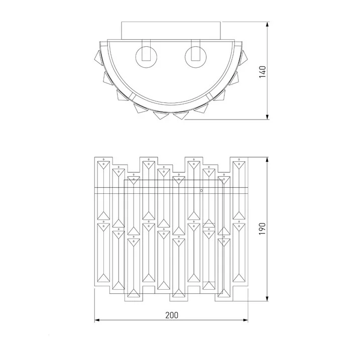 Бра BOGATES Zolletta 339/2