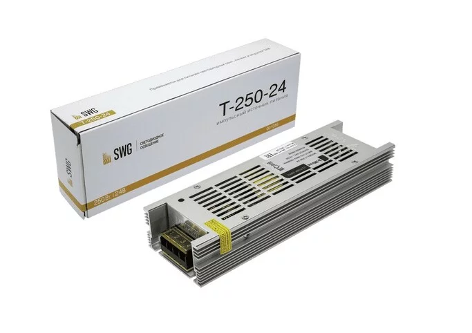Блок питания IP20 24В для светодиодной ленты 250Вт