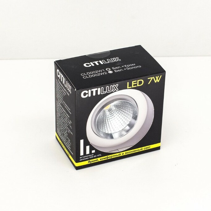 Точечный светильник CITILUX Бета CLD002W1