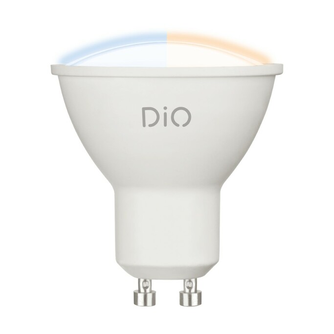 EGLO 11801 Светодиод. лампа СCT с изм. тем-ры цвета, 5W(GU10), пластик, опаловое стекло