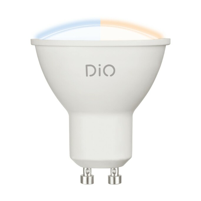 EGLO 11802 Светодиод. лампа СCT с изм. тем-ры цвета c пультом ДУ, 5W(GU10), пластик, опаловое стекло