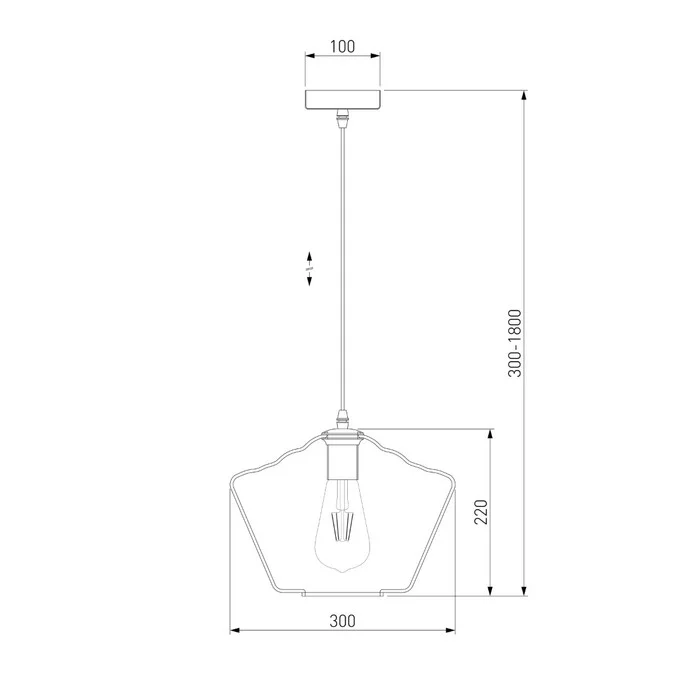 Подвес EUROSVET FRANCO 50199/1