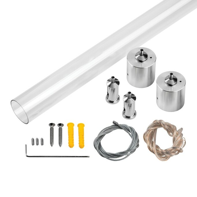 LIGHTSTAR 442893 Комплект подвесного горизонтальн крепежа двойной PROFILED к профилю 4428хх (D28)