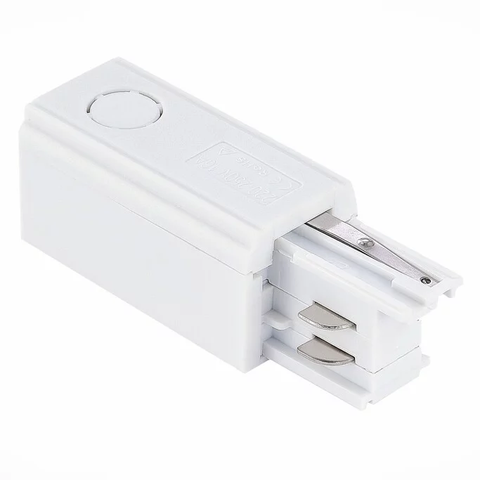 ST030.509.10R Правый Токоподвод для трехфазного шинопровода ST-Luce Белый