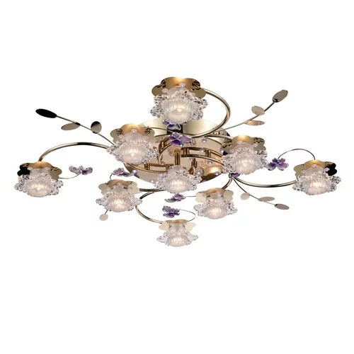 Люстра ARTE PETALI A3109PL-9GO