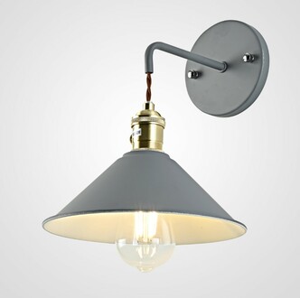 Бра С Подвесным Плафоном Braid Wall Gray By Imperiumloft