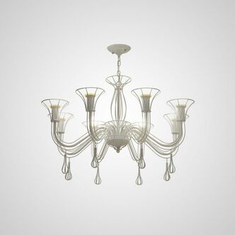 Подвесная Люстра Cast 8 White By Imperiumloft