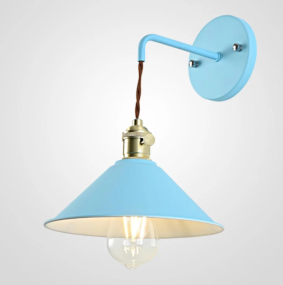 Бра С Подвесным Плафоном Braid Wall Blue By Imperiumloft
