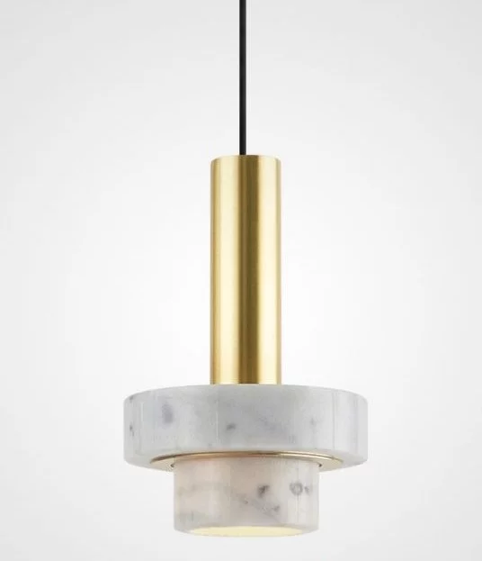 Подвесной Светильник Cadis Белый Мрамор By Imperiumloft