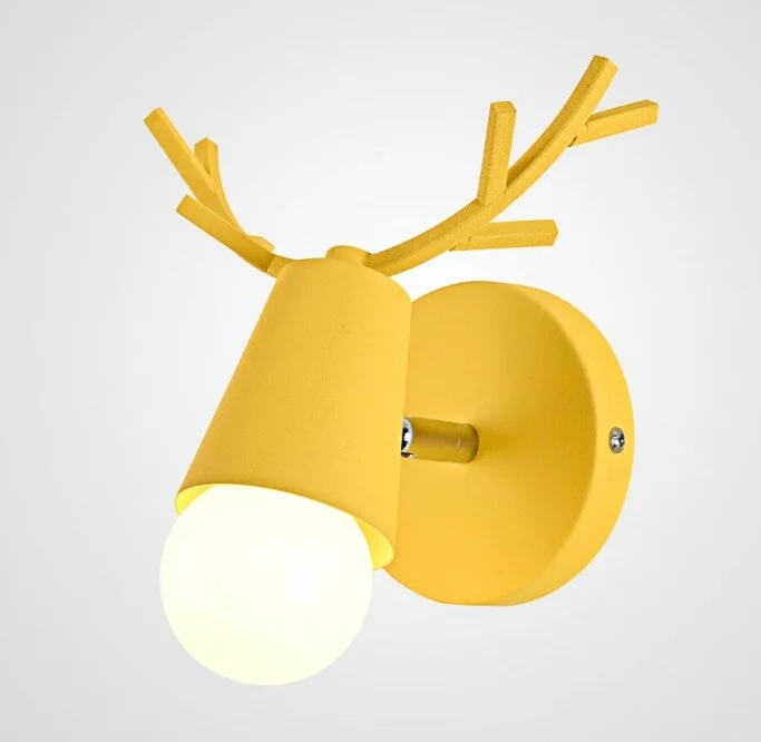 Бра С Рожками Deer A Yellow By Imperiumloft