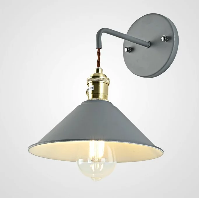 Бра С Подвесным Плафоном Braid Wall Gray By Imperiumloft