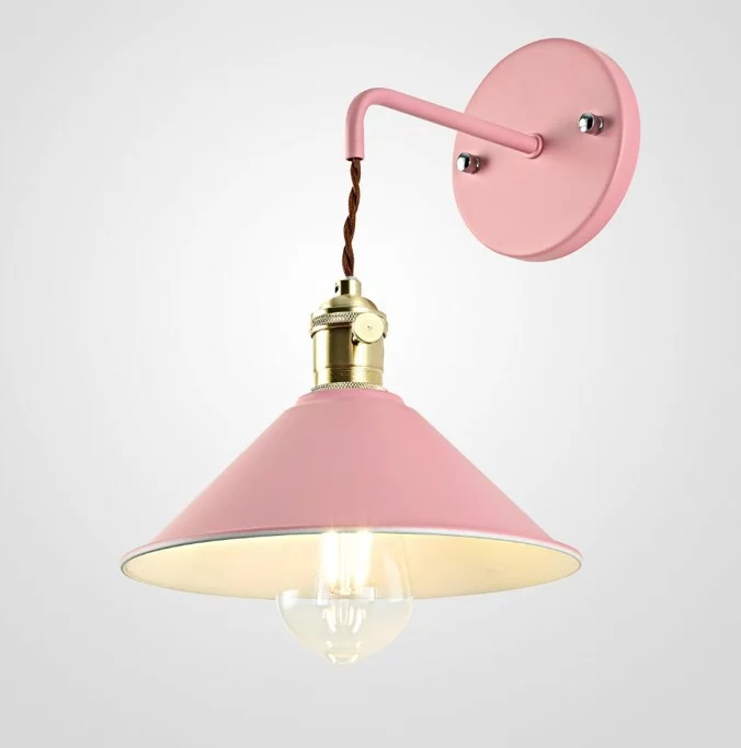 Бра С Подвесным Плафоном Braid Wall Pink By Imperiumloft