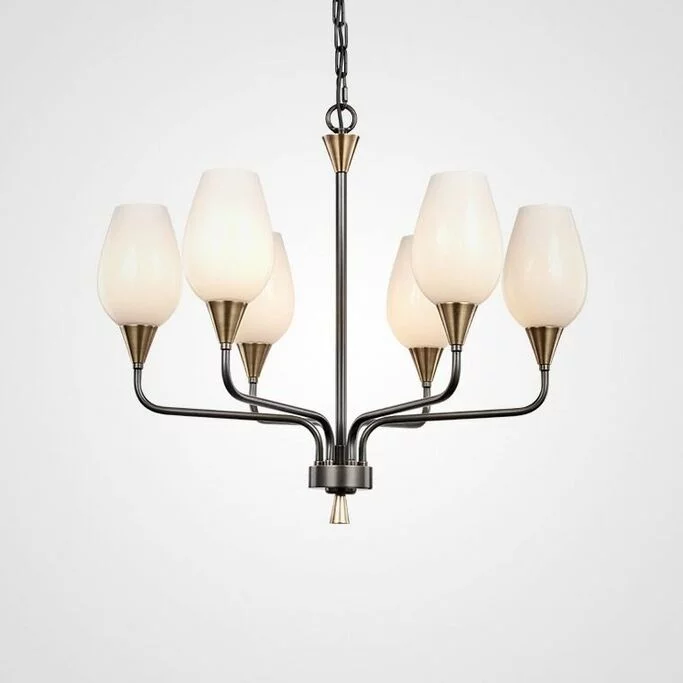 Подвесная Люстра Viola Milk 6 By Imperiumloft