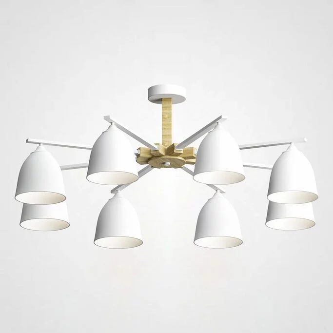 Потолочная Люстра Noa 8 White By Imperiumloft By Imperiumloft