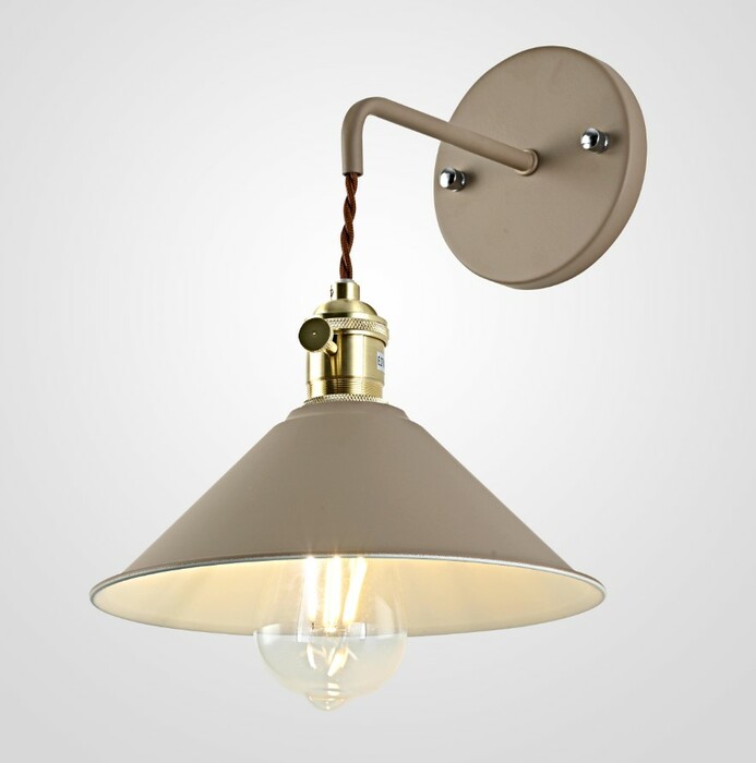 Бра С Подвесным Плафоном Braid Wall Khaki By Imperiumloft