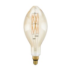 EGLO Лампа светодиодная филаментная диммируемая "BIG SIZE" E140, 8W (E27), L403, 2100K, 806lm, янтар