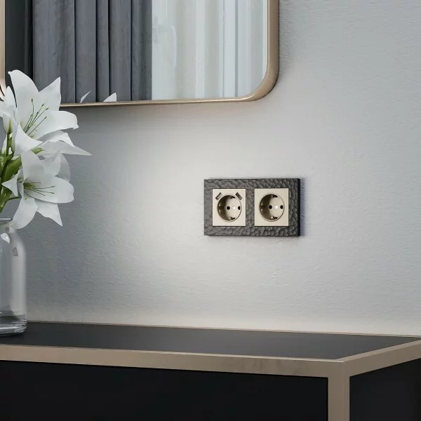 Werkel W1179511  Накладка для розетки USB (шампань)