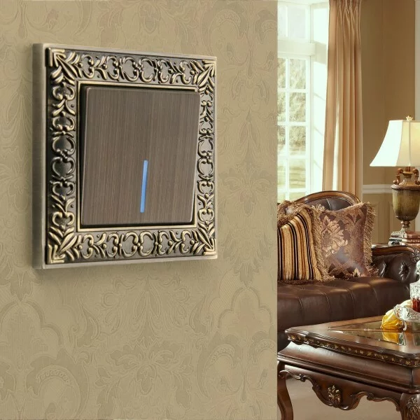 Werkel W1119112  Клавиша для выключателя c подсветкой (бронзовый)