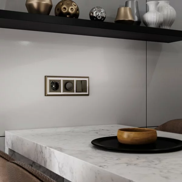 Werkel W1179512  Накладка для розетки USB (бронзовый)