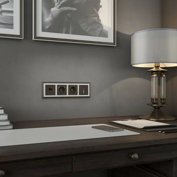 Werkel W1179512  Накладка для розетки USB (бронзовый)