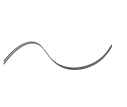 LIGHTSTAR 418010 Стальной трос CORDA в PVC оплетке для LED-ленты 10м