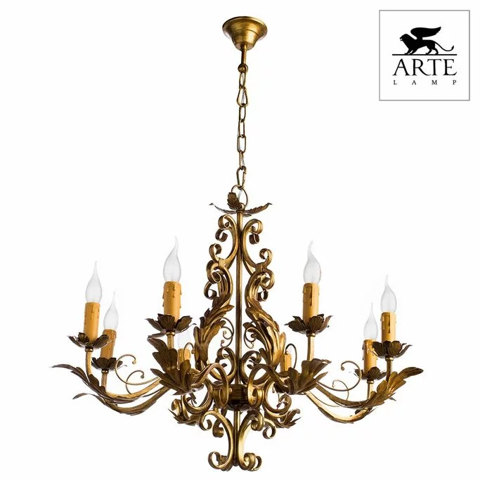 Люстра ARTE FREGIATO A7202LM-8GA