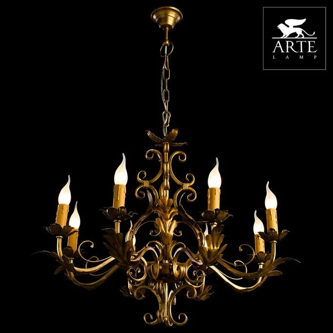 Люстра ARTE FREGIATO A7202LM-8GA