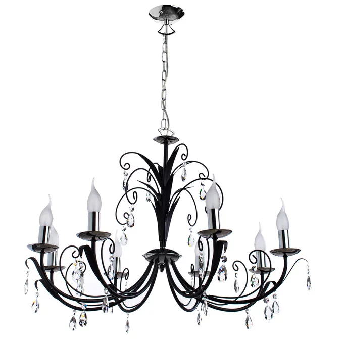 Люстра ARTE ROMANA A1742LM-8BK