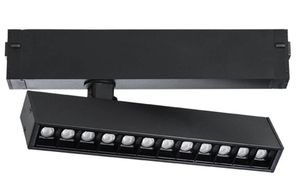 LIGHTSTAR 205317R Светильник д 1-фазного трека TETA LED 9W 700LM 24G ЧЕРНЫЙ PRO 3000-6000K DIM