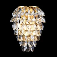 CRYSTAL LUX CHARME AP3 GOLD TRANSPARENT
