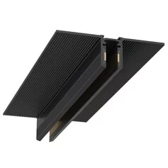 ST066.429.00 Шинопровод встраиваемый SUPER5 под ГКЛ 9 мм ST-Luce Черный Длина 2 000мм