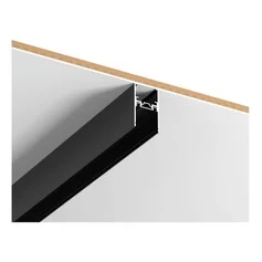 ST068.429.00 Шинопровод SKYFLAT накладной подвесной ST-Luce Черный Длина 2 000мм