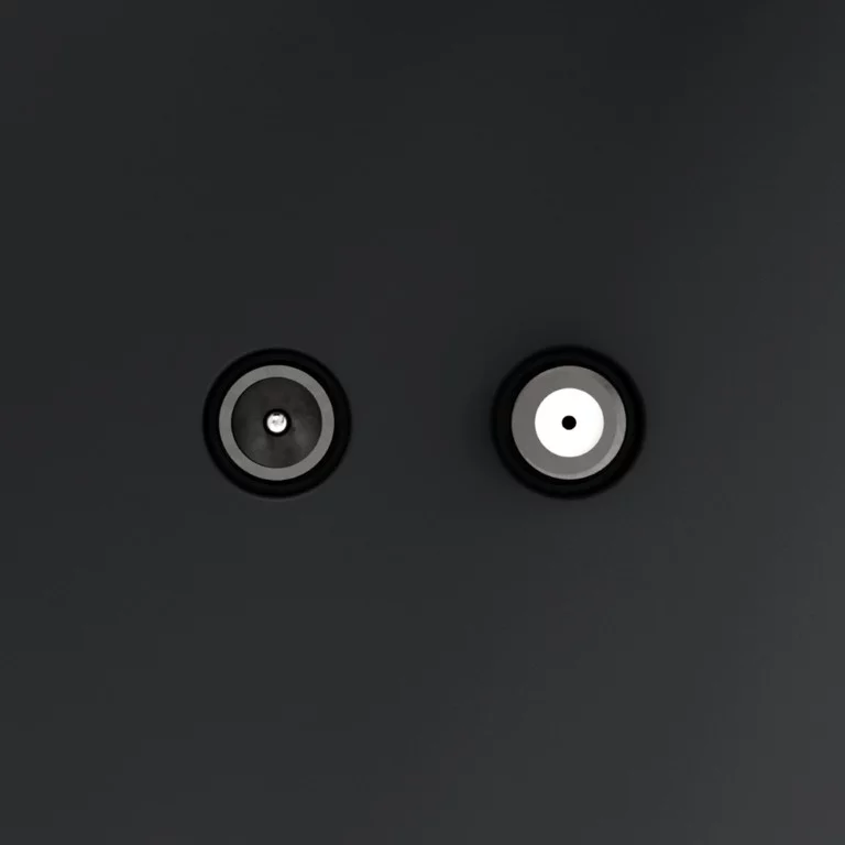 Розетка телевизионнная встраиваемая VOLTUM S70 оконечная TV+SAT, (графит) VLS060407