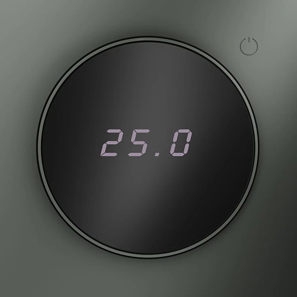 Терморегулятор электронный VOLTUM S70 с индикацией и датчиком, для теплого пола, (титан) VLS070106