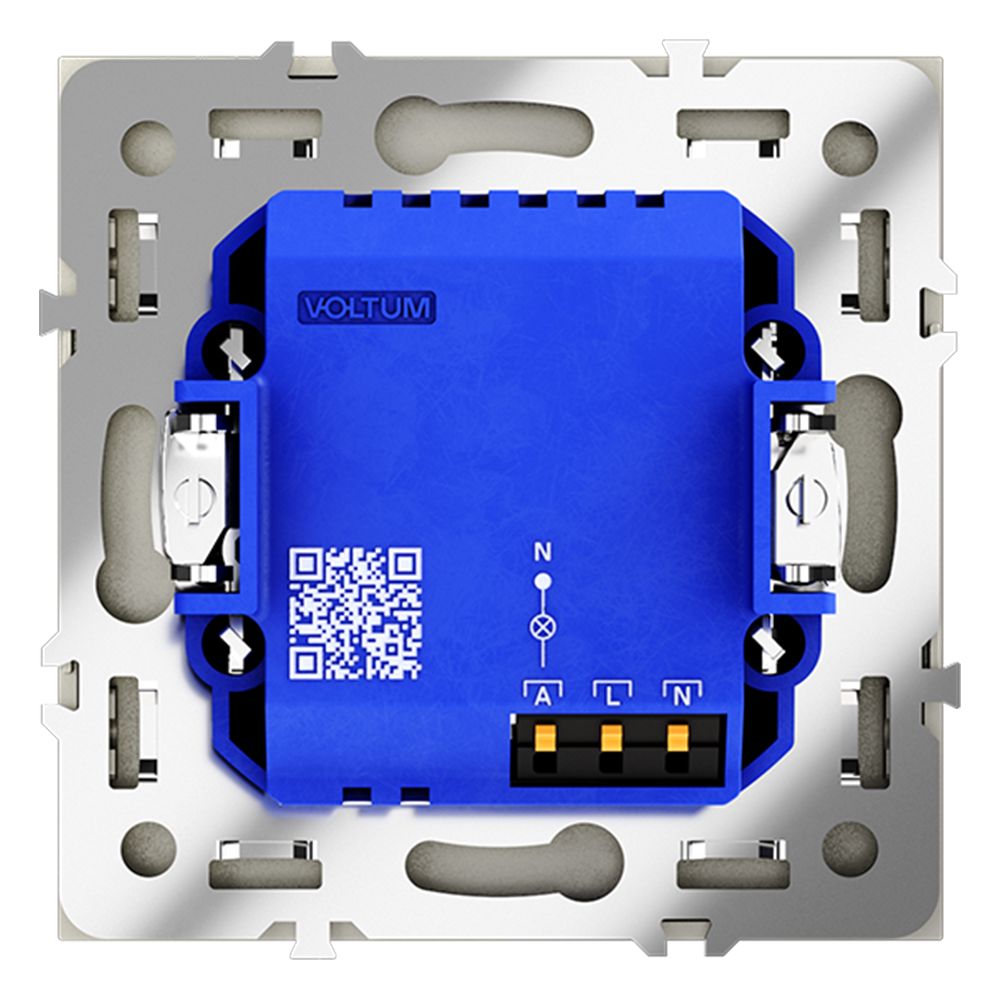 Датчик движения встраиваемый VOLTUM S70, (шелк) VLS070504