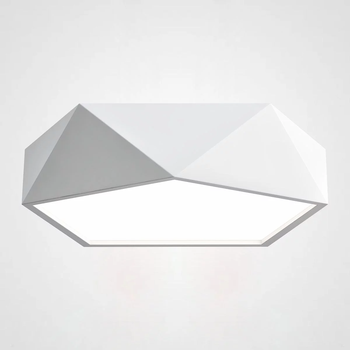 Потолочный Светодиодный Светильник Geometric White D50 By Imperiumloft