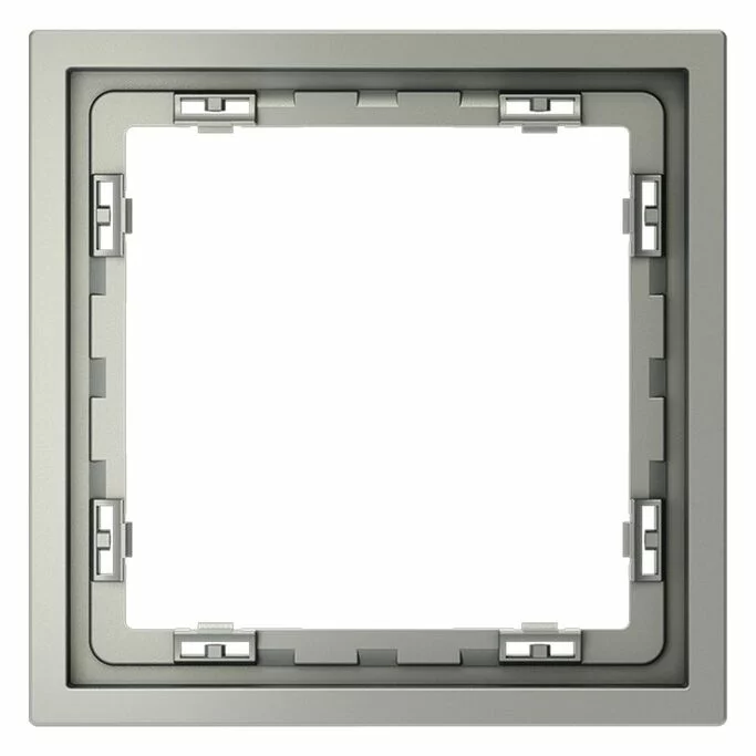 Рамка пластиковая VOLTUM S70 на 1 пост, (сталь) VLS100105