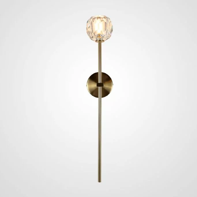 Бра Boule De Cristal Long Sconce Brass By Imperiumloft