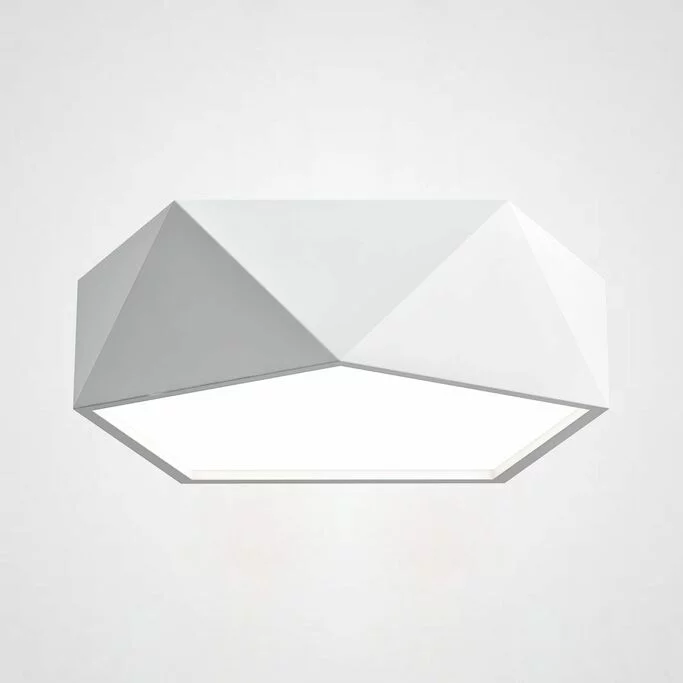 Потолочный Светодиодный Светильник Geometric White D40 By Imperiumloft