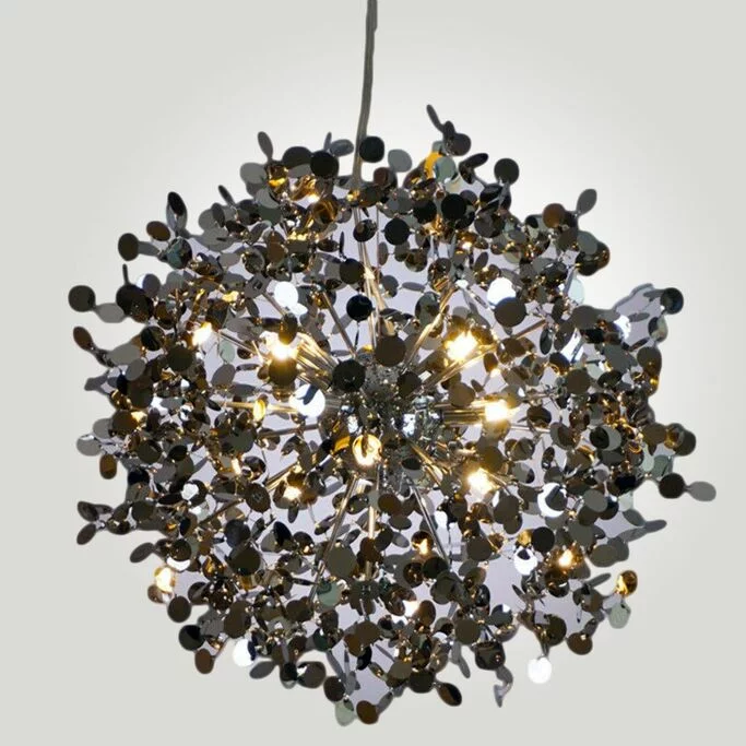 Люстра Tezani Argent Suspension Pendant Lamp 85 Chromium D50 By Imperiumloft