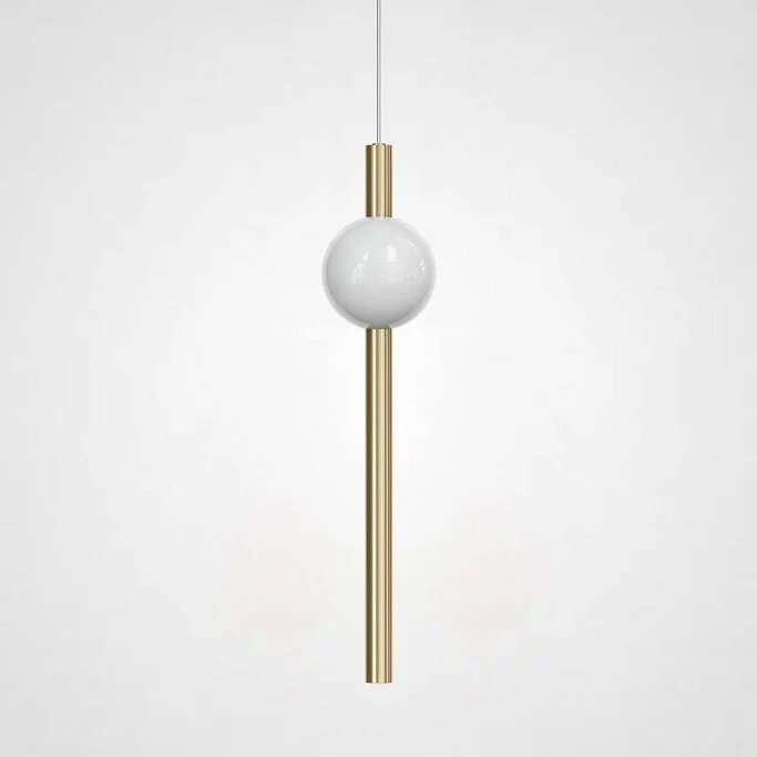 Подвесной Светильник Broom Orion Globe Light Gold D L600 By Imperiumloft