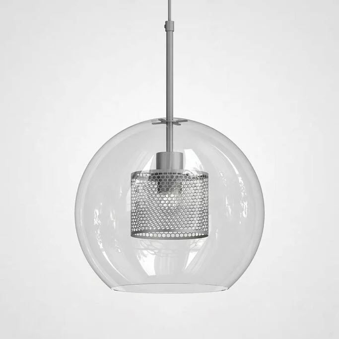 Подвесной Светильник Catch Silver D24 By Imperiumloft